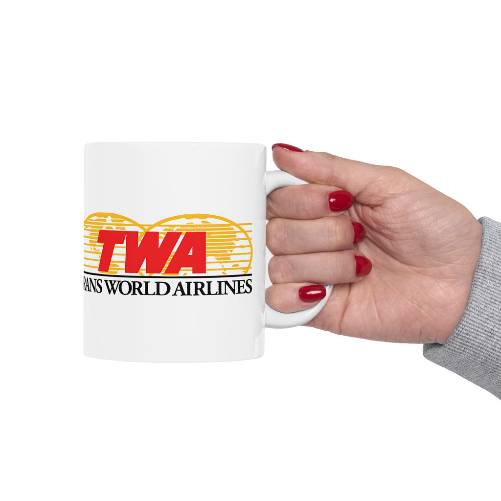 Trans World Airlines (TWA) Ceramic Coffee Mug