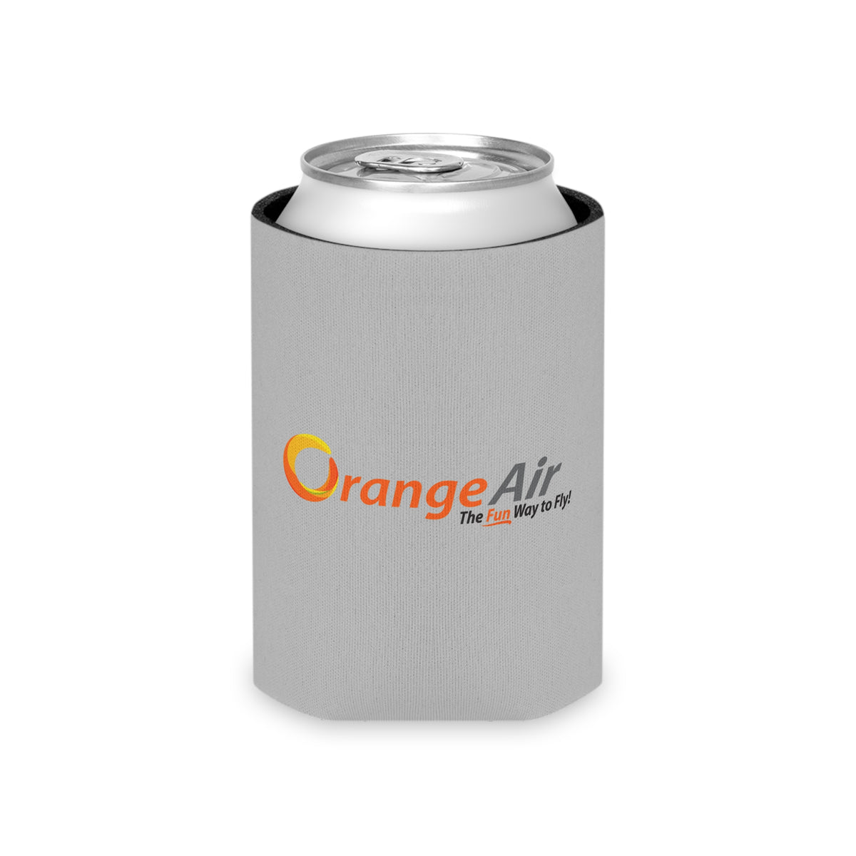 Orange Air Can Cooler