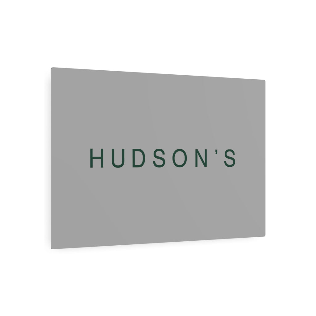 Hudson's Metal Sign