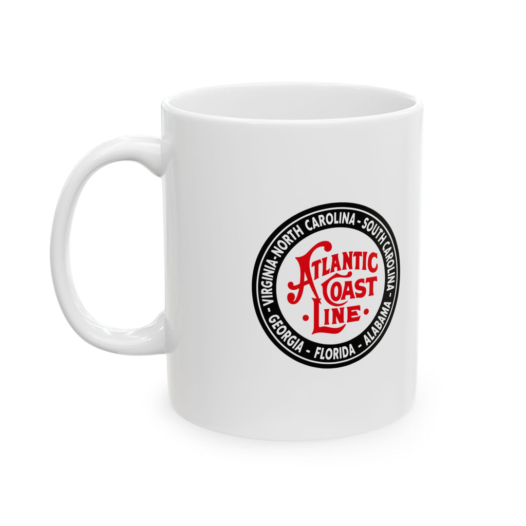 Atlantic Coast Line Railroad Ceramic Coffee Mug