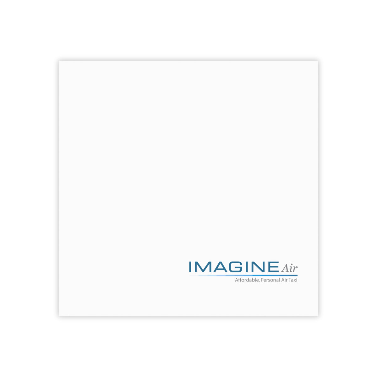 ImagineAir Sticky Post-it Note Pad