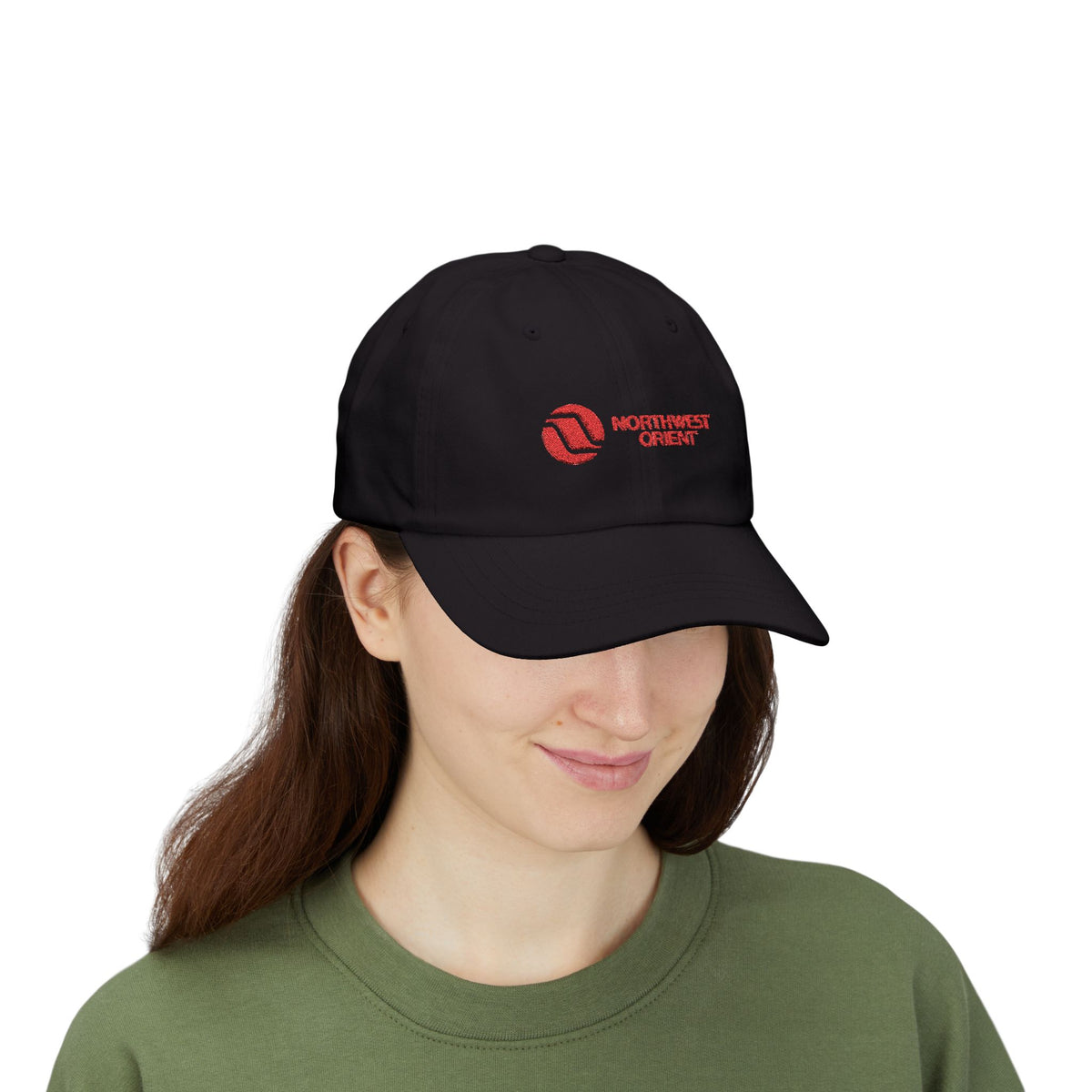 Northwest Orient Airlines Embroidered Dad Cap Hat
