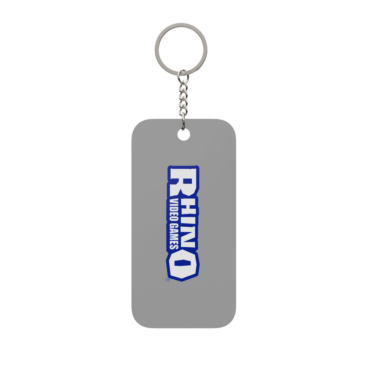 Rhino Video Games Double-Sided Keychain Charm