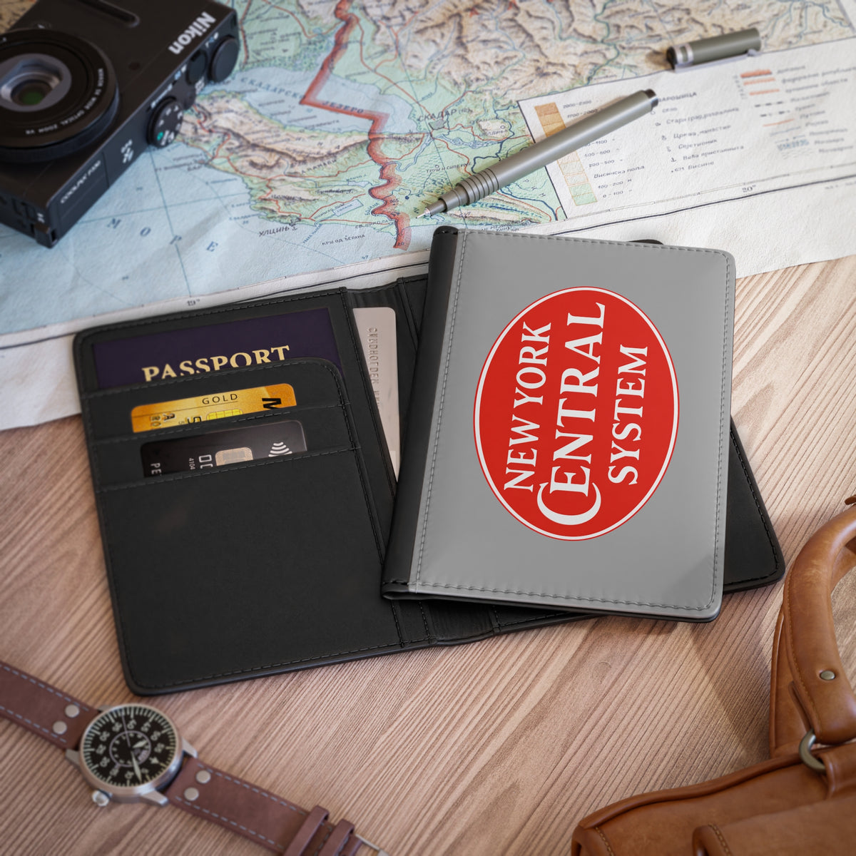 New York Central Railroad Passport Cover