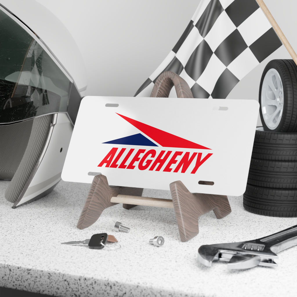 Allegheny Airlines Vanity License Plate