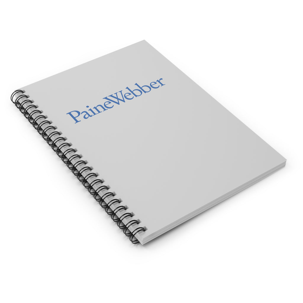 PaineWebber Spiral Notebook