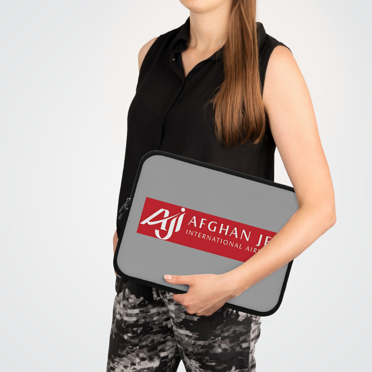 Afghan Jet International Airlines Laptop Sleeve
