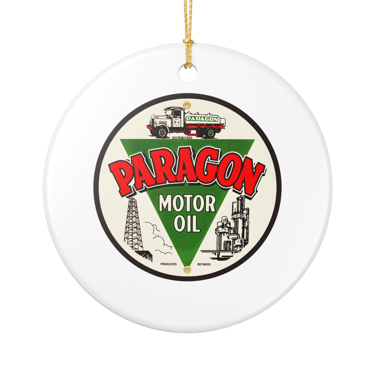 Paragon Oil Ceramic Ornament