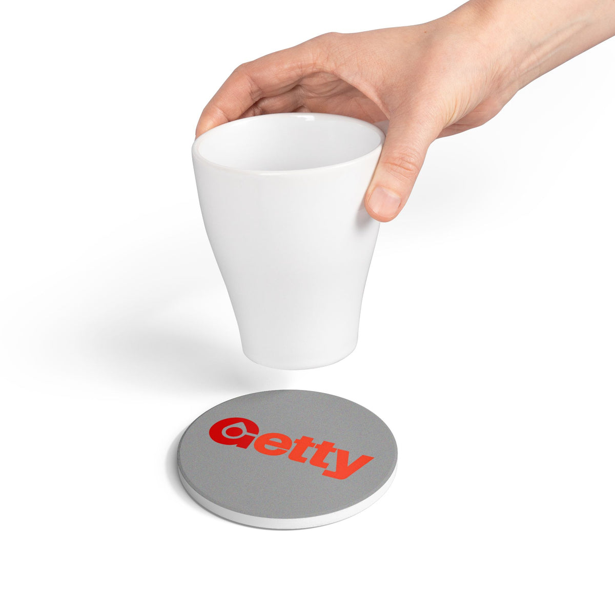 Getty Oil Ceramic Coaster