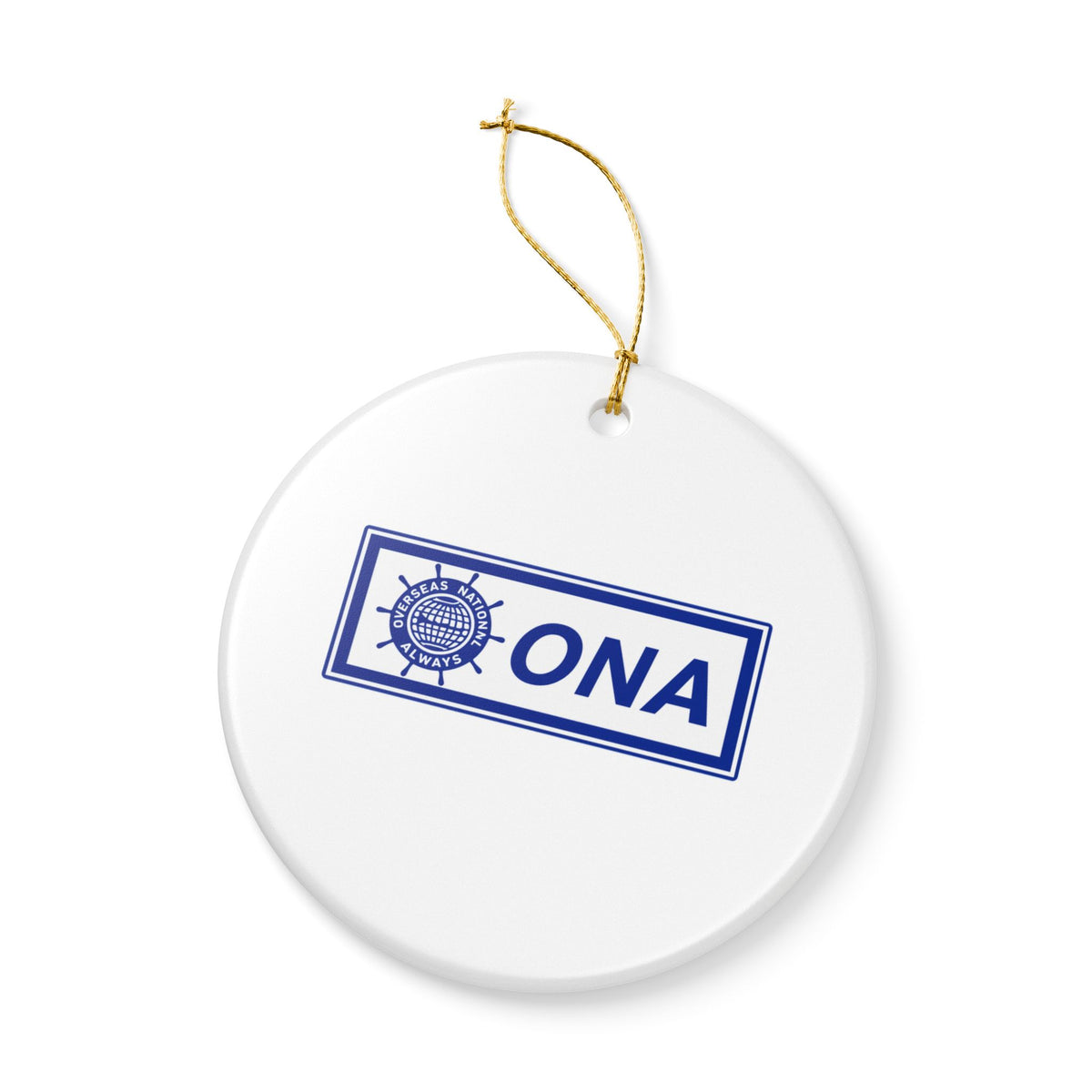 Overseas National Airways Ceramic Ornament
