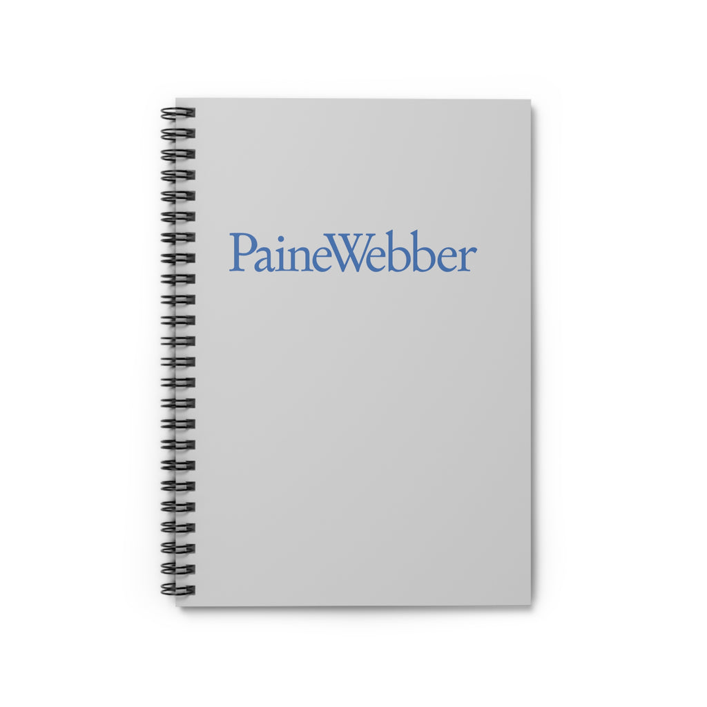 PaineWebber Spiral Notebook