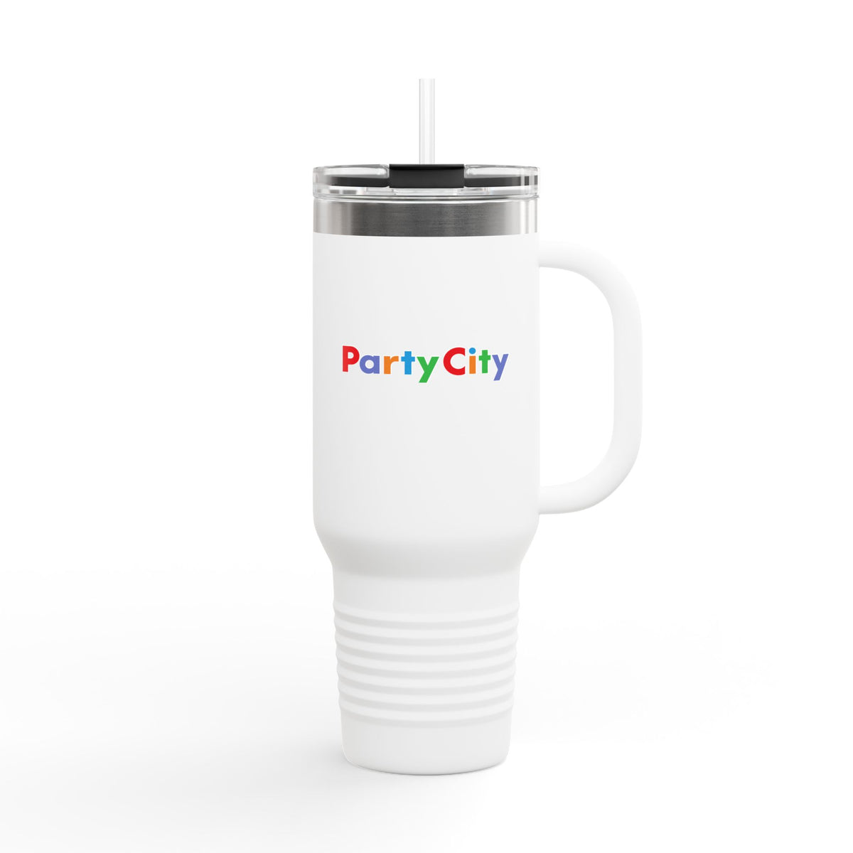 Party City 40oz Insulated Travel Mug Stainless Tumbler