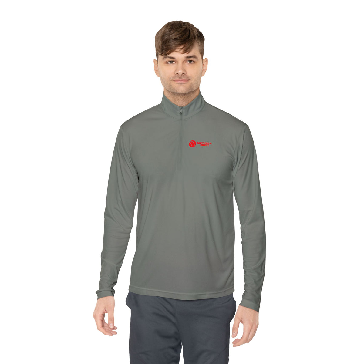 Northwest Orient Airlines Unisex Quarter Zip Pullover