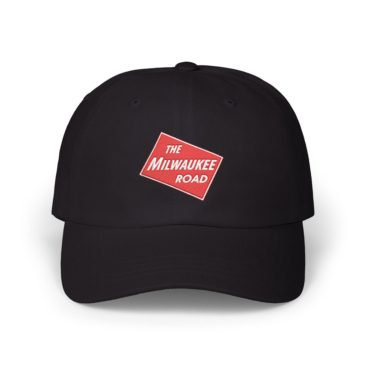 Chicago Milwaukee St. Paul and Pacific Railroad Embroidered Dad Cap Hat