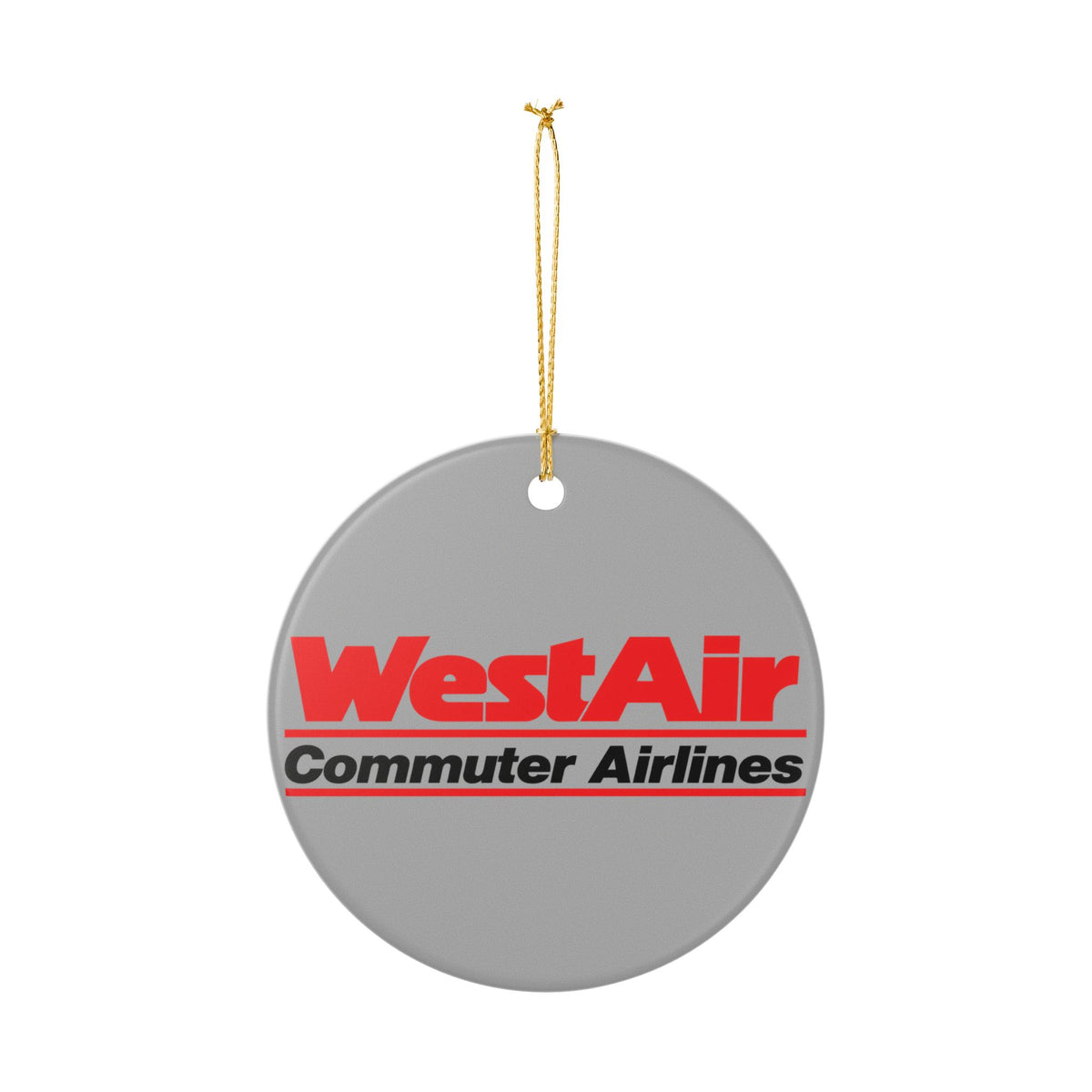 WestAir Commuter Airlines Ceramic Ornament