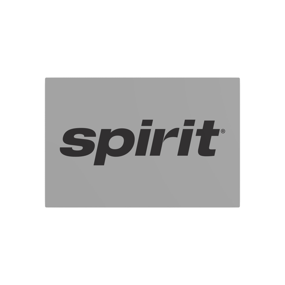 Spirit Airlines Metal Sign