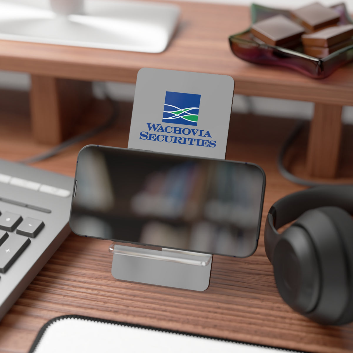 Wachovia Securities Foldable Mobile Phone Display Stand