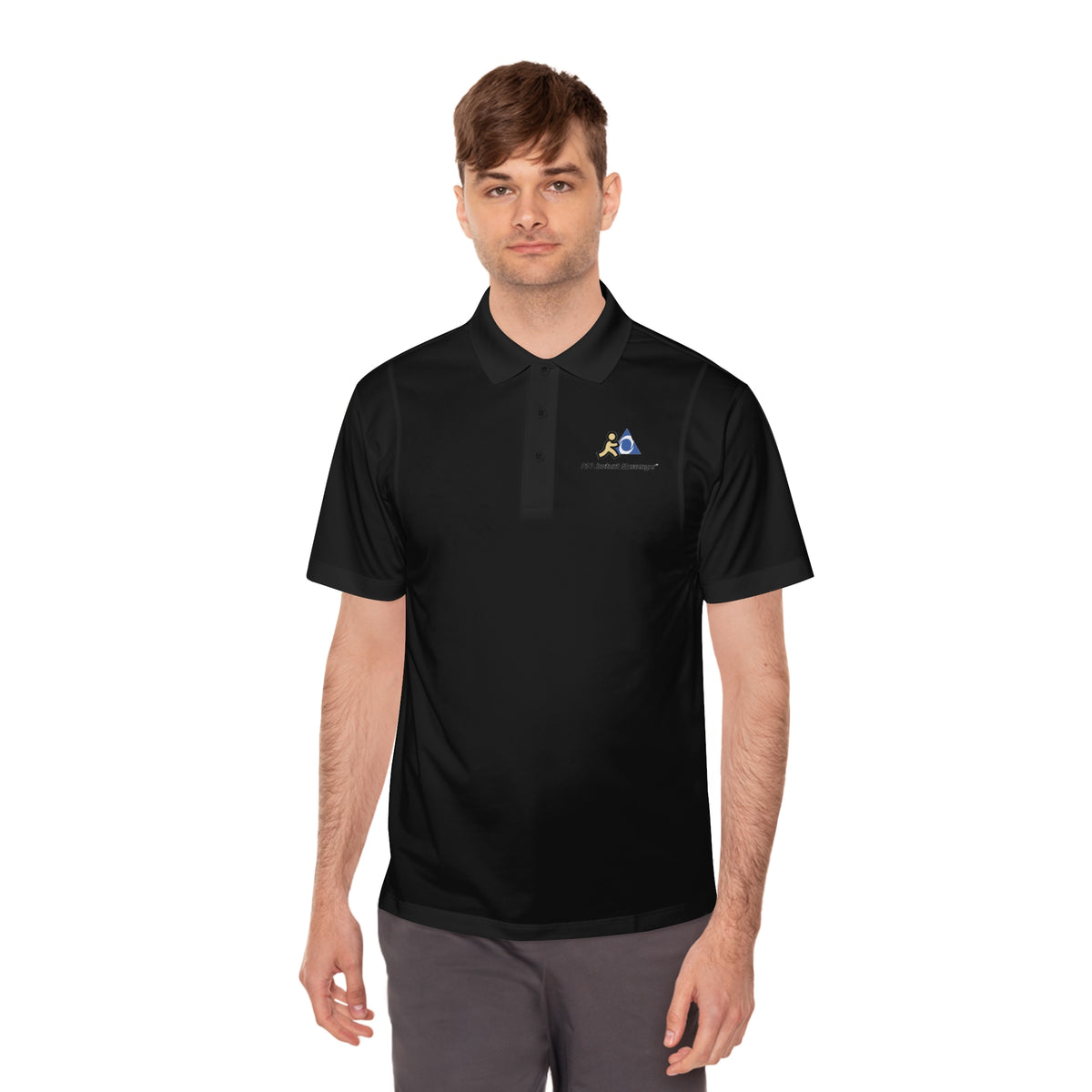 AOL Instant Messenger (AIM) Men's Sport Polo Shirt