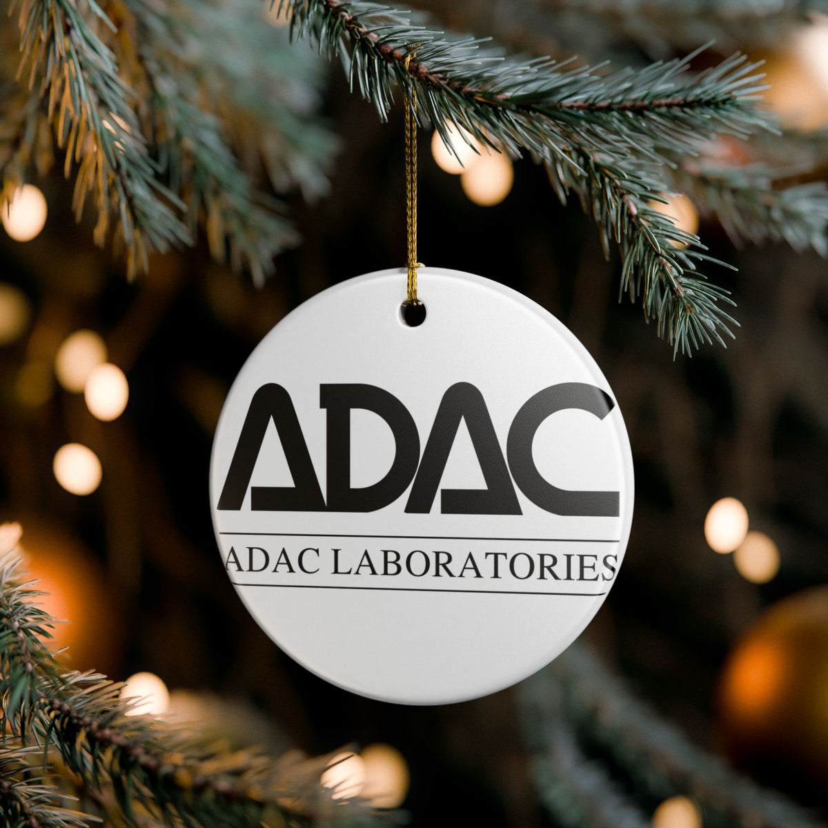 ADAC Laboratories Ceramic Ornament