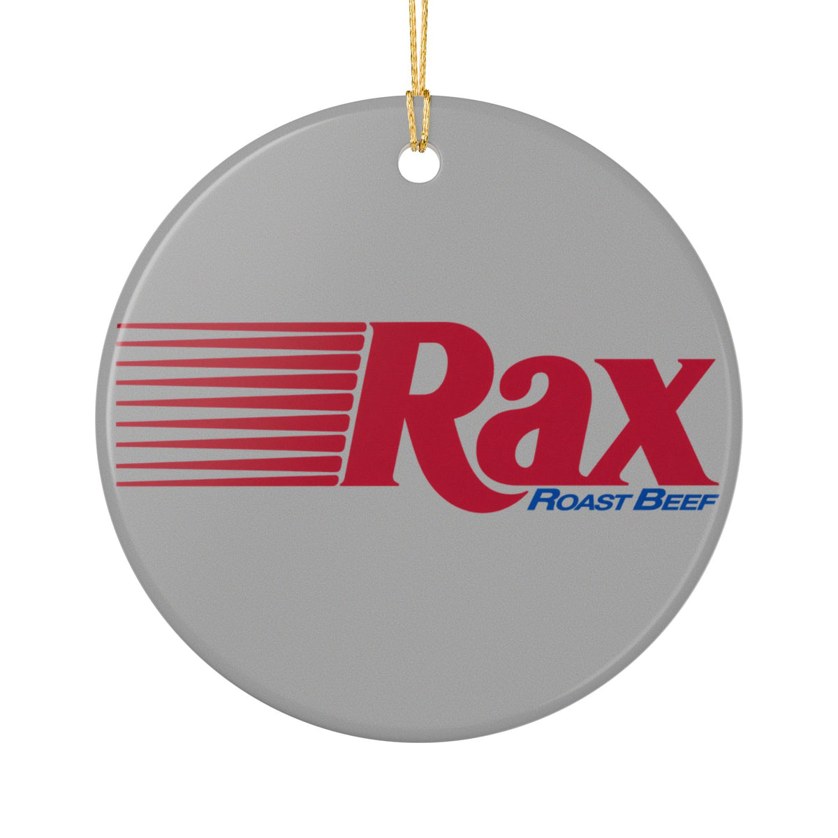 Rax Roast Beef Ceramic Ornament
