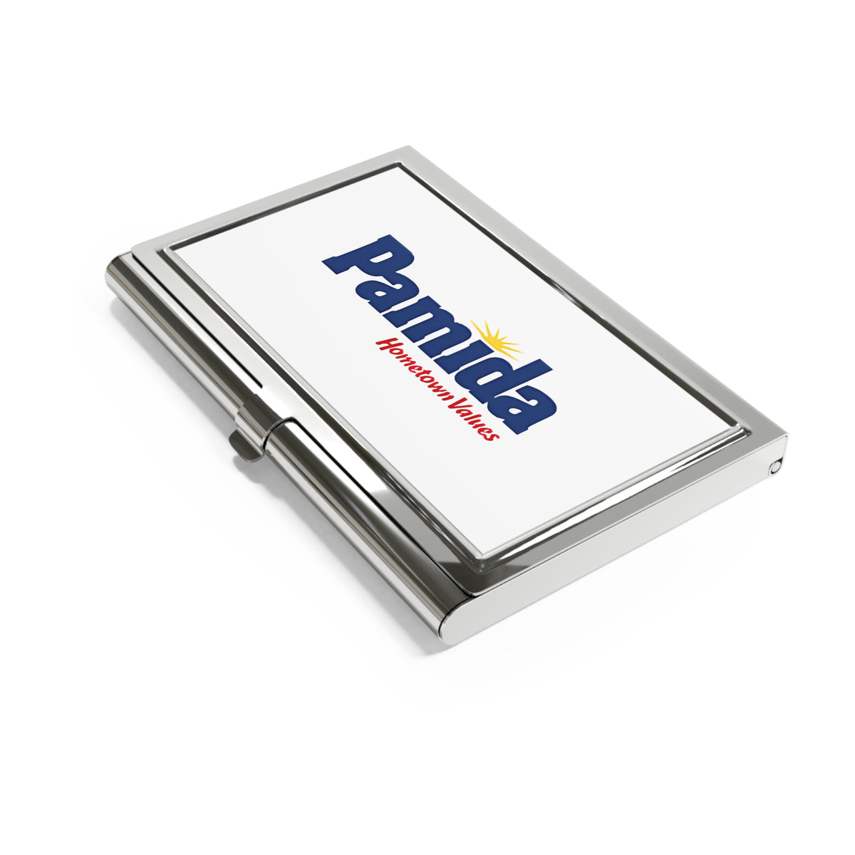 Pamida Metal Business Card Holder