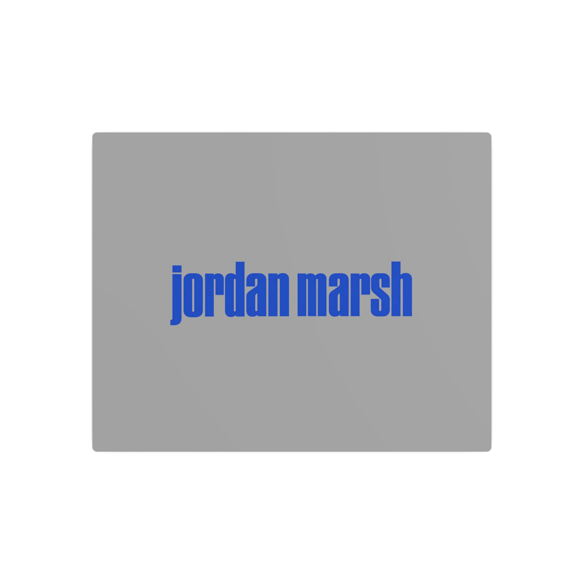 Jordan Marsh Metal Sign