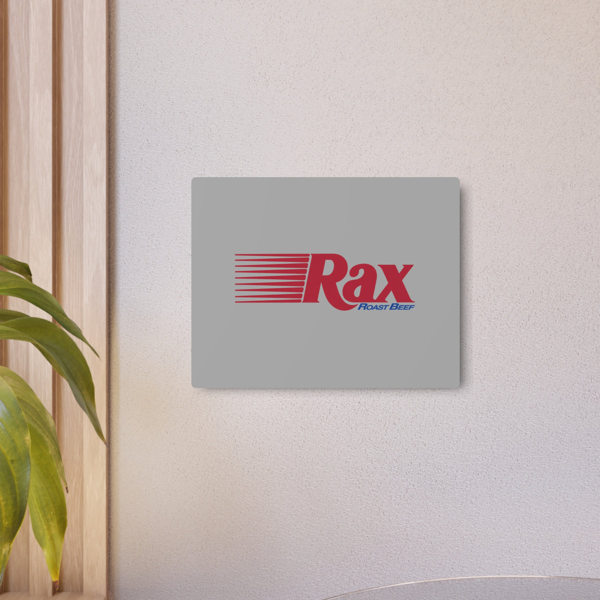 Rax Roast Beef Metal Sign