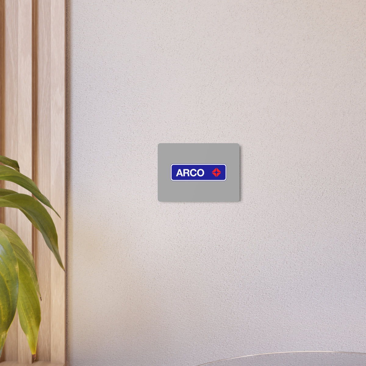 Atlantic Richfield Company (ARCO) Metal Sign