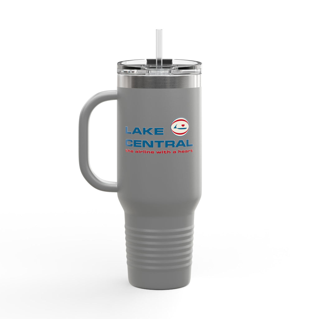 Lake Central Airlines 40oz Insulated Travel Mug Stainless Tumbler