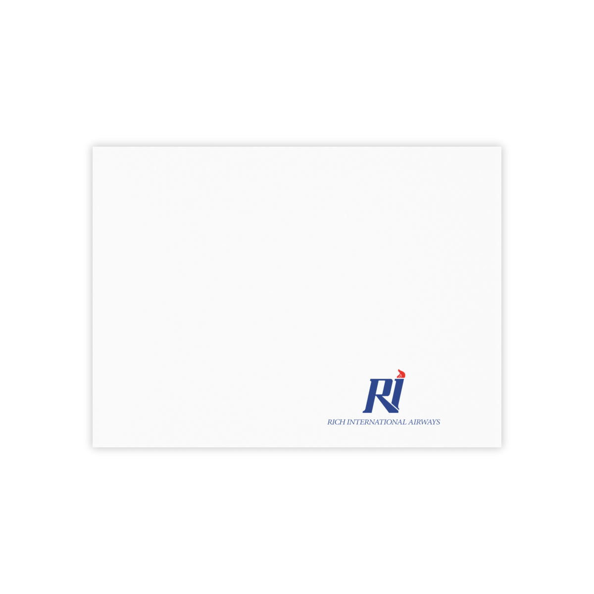 Rich International Airways Sticky Post-it Note Pad