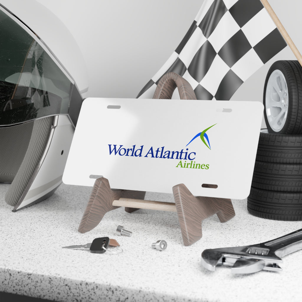 World Atlantic Airlines Vanity License Plate