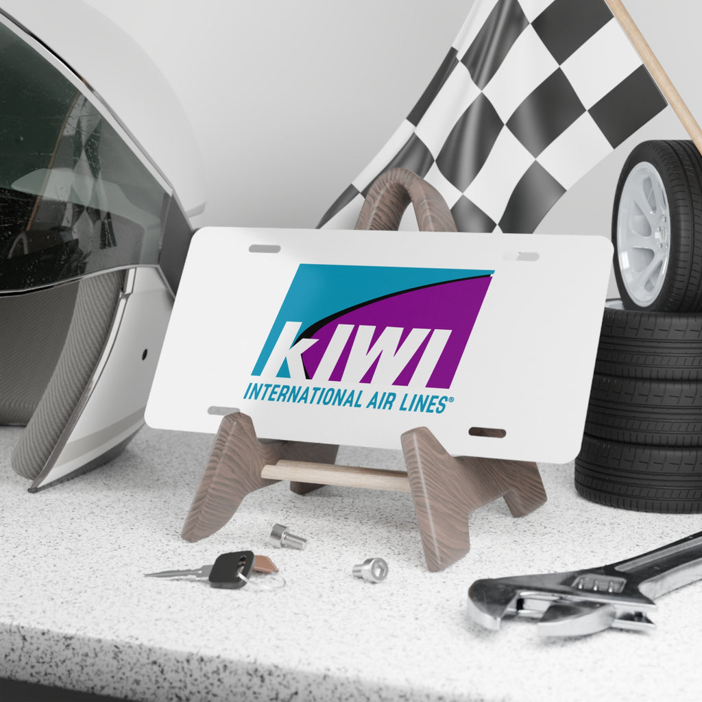 Kiwi International Air Lines Vanity License Plate