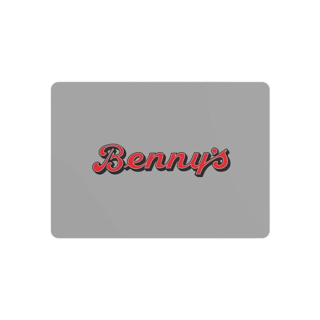 Benny's Metal Sign