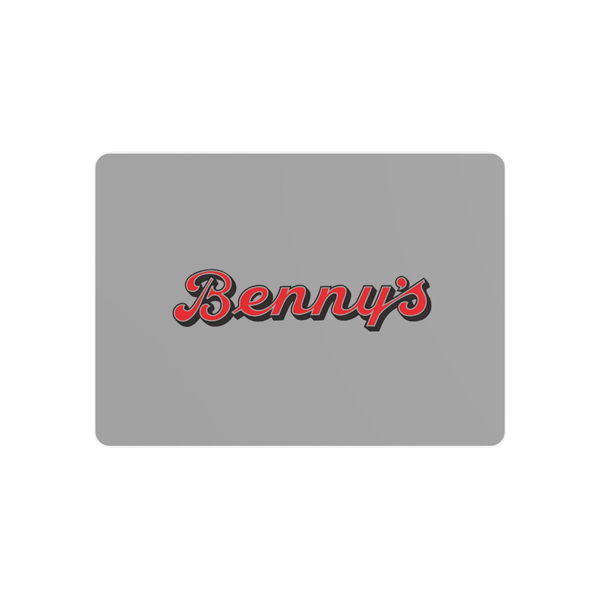 Benny's Metal Sign