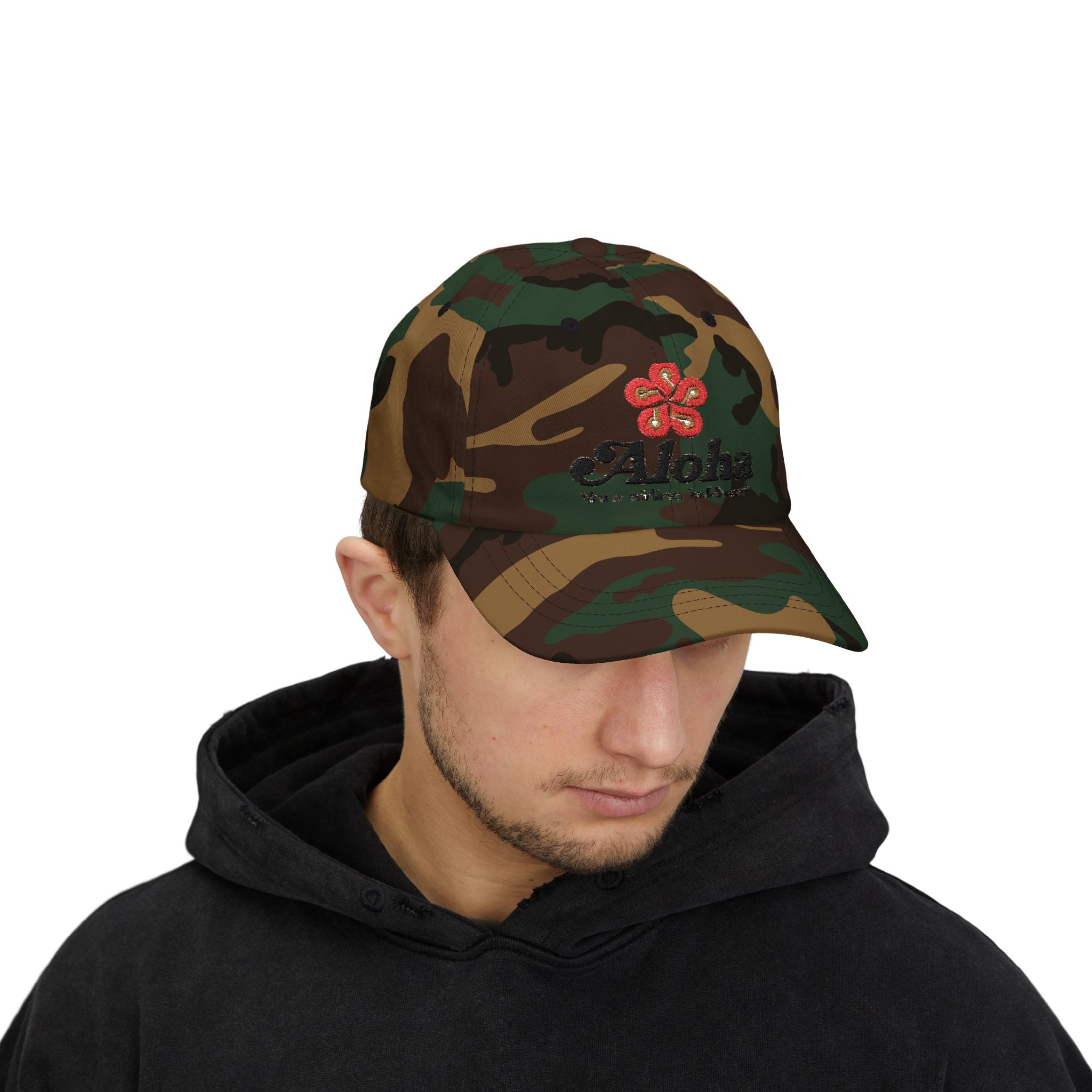 Aloha Airlines Embroidered Dad Cap Hat