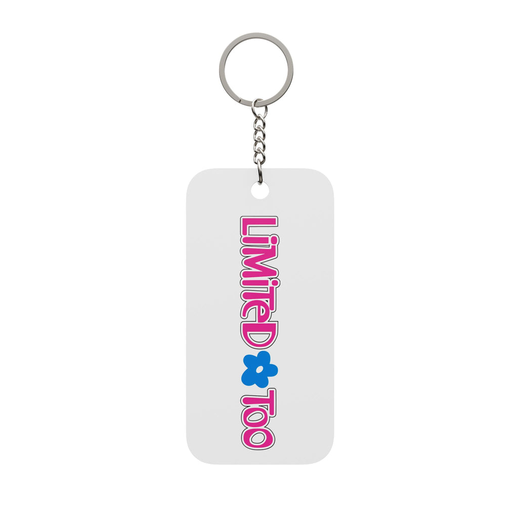 Limited Too Double-Sided Keychain Charm