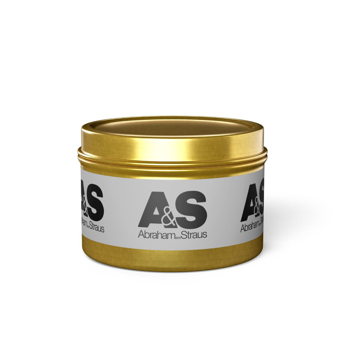 Abraham & Straus Tin Candle