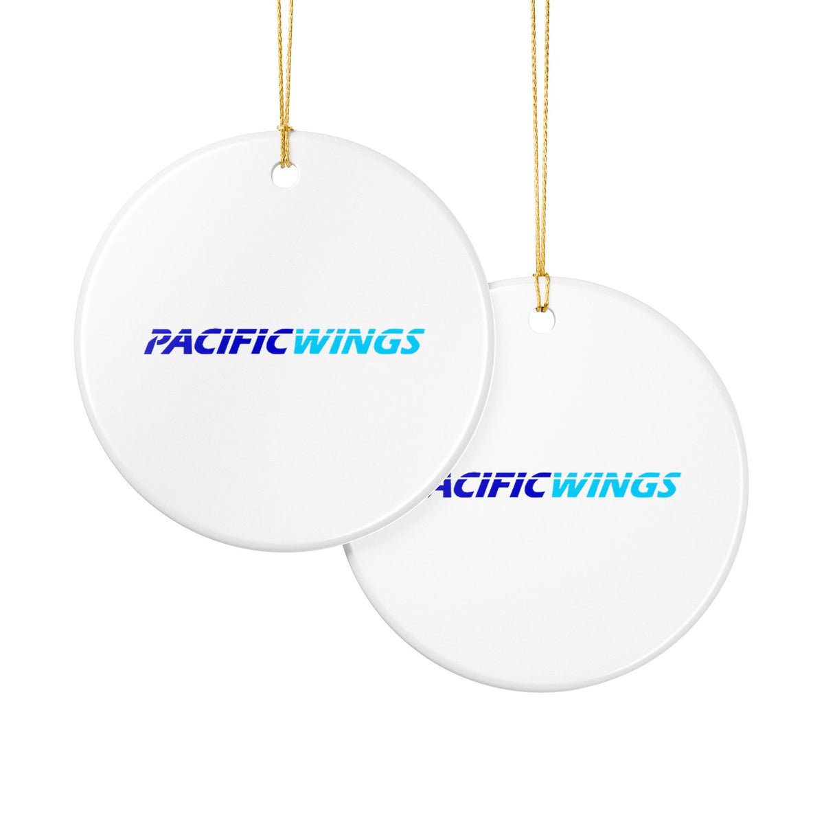 Pacific Wings Ceramic Ornament