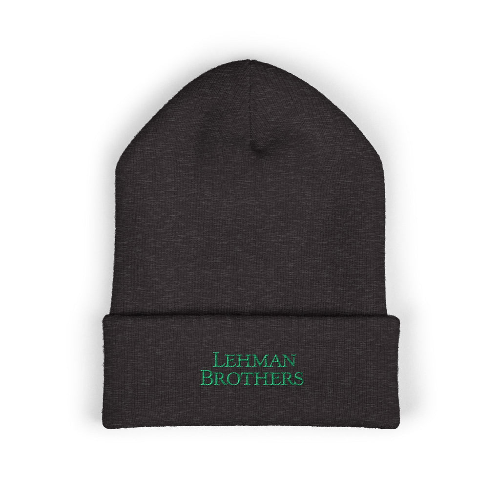 Lehman Brothers Cuffed Beanie
