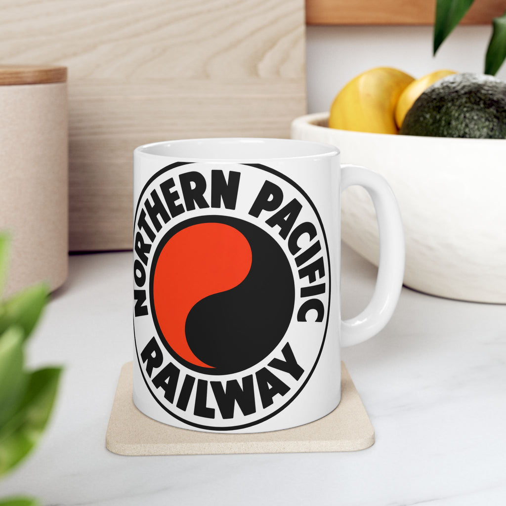 Northern Pacific Railway Ceramic Coffee Mug