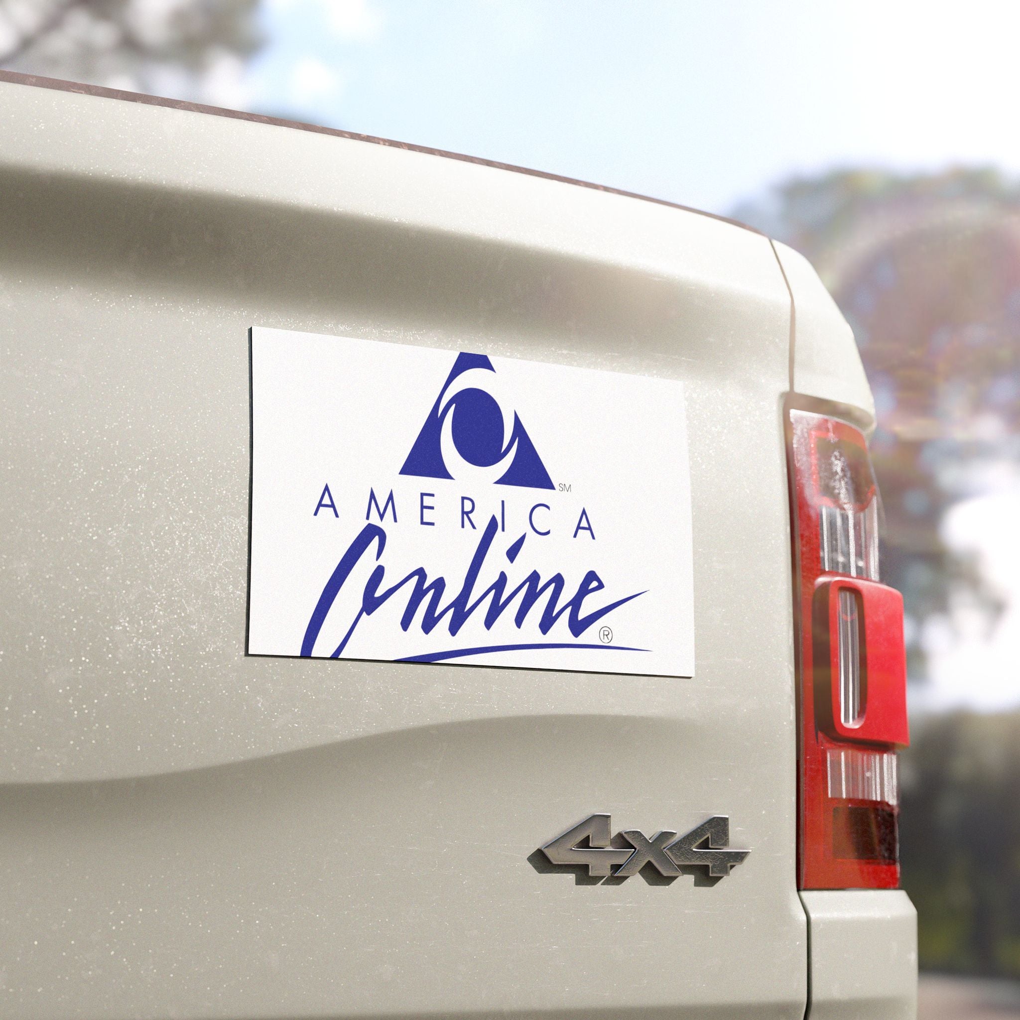 America Online (AOL) Car Magnet