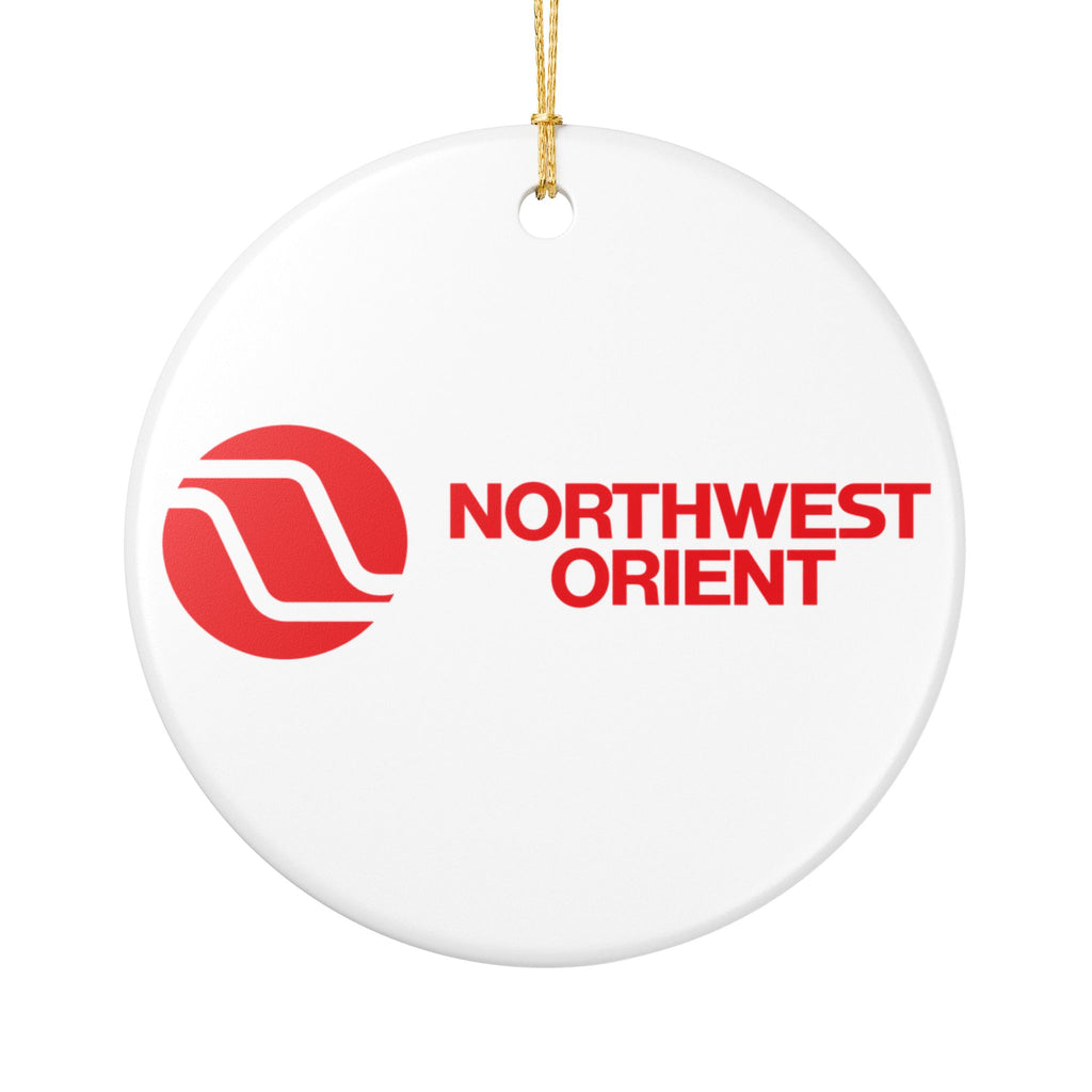 Northwest Orient Airlines Ceramic Ornament