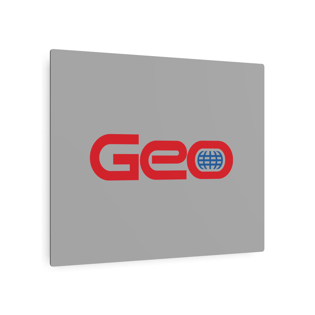 Geo Metal Sign