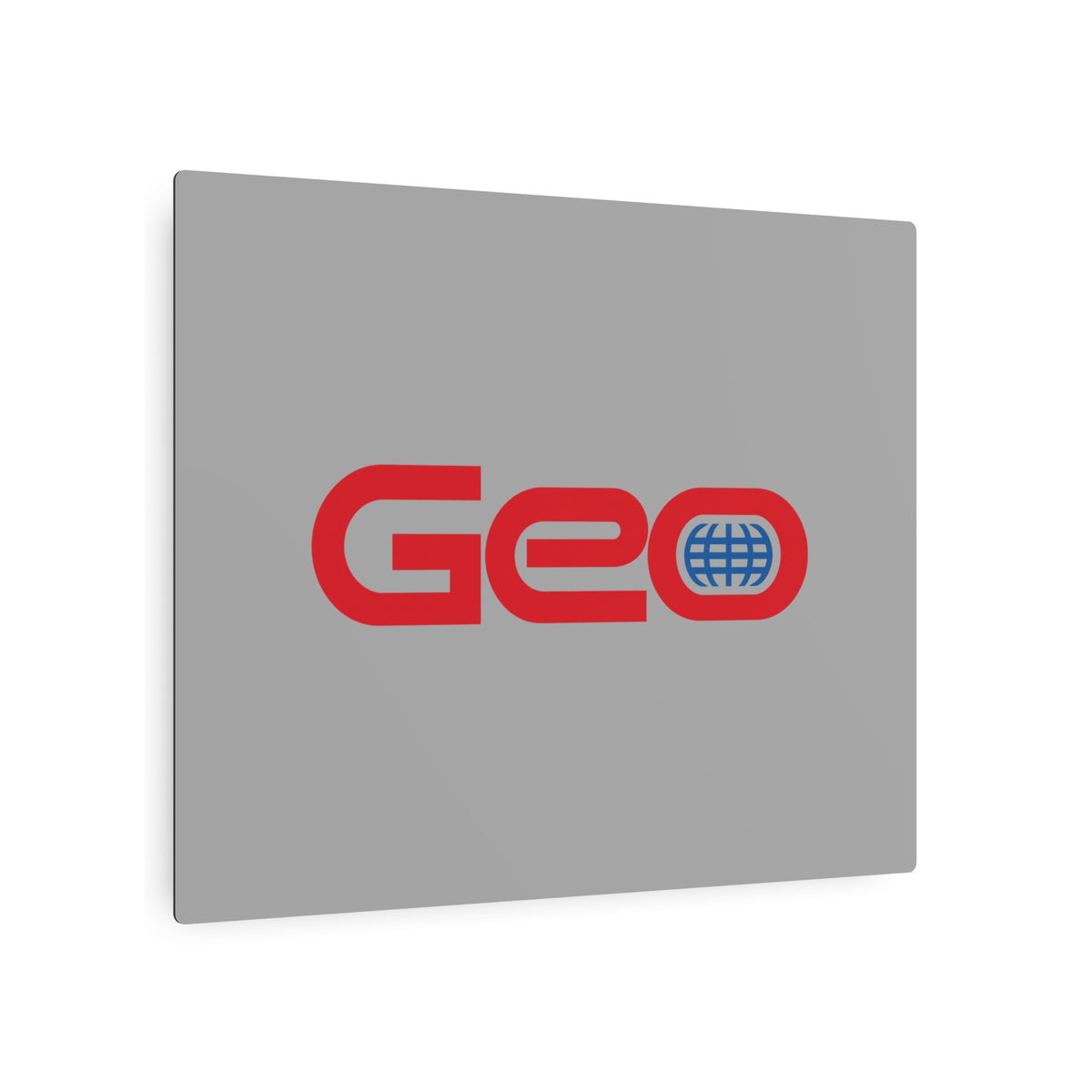 Geo Metal Sign