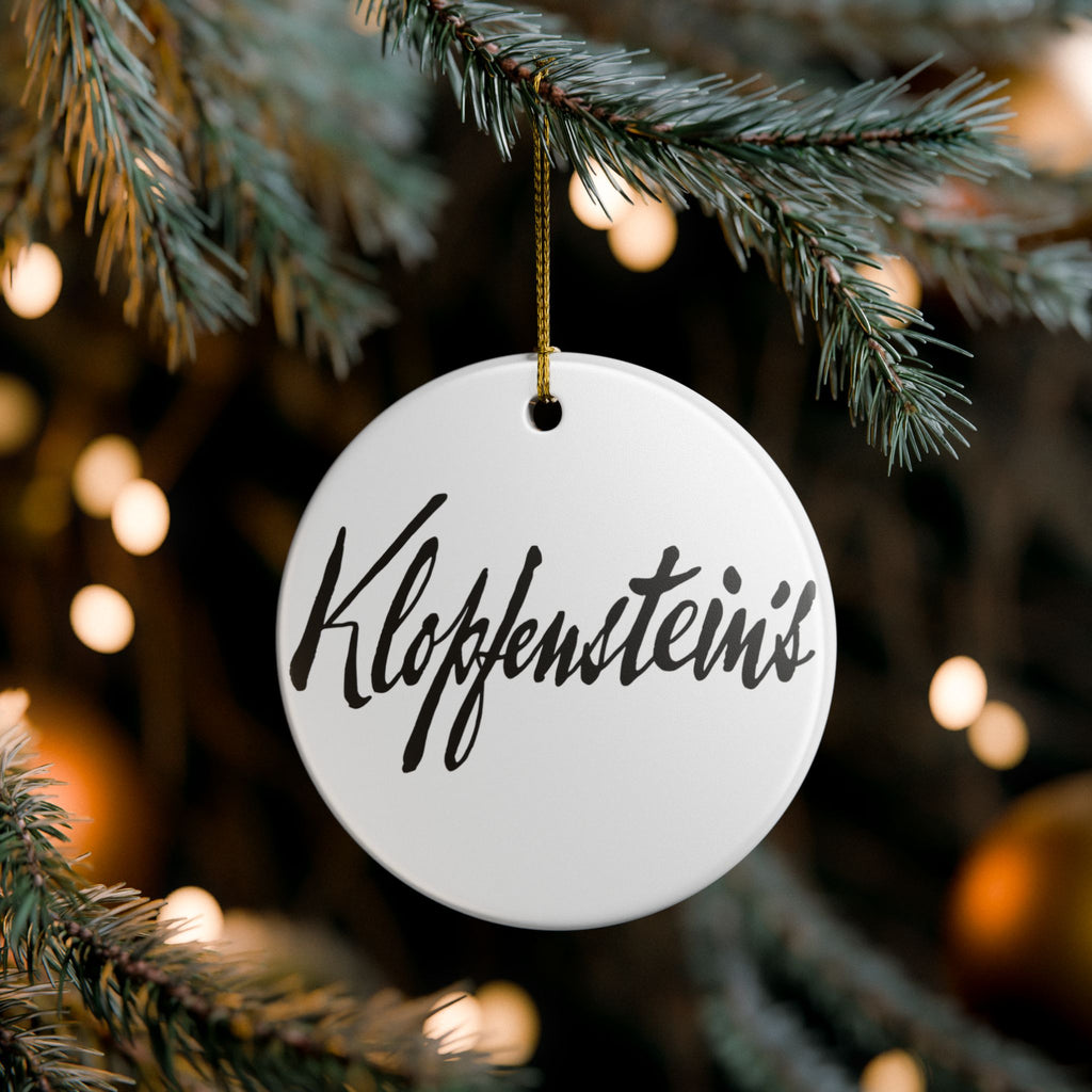 Klopfenstein's Ceramic Ornament