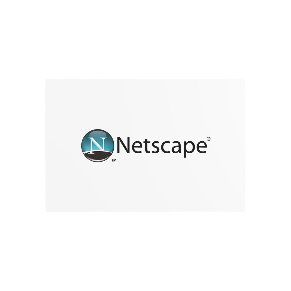 Netscape Metal Sign