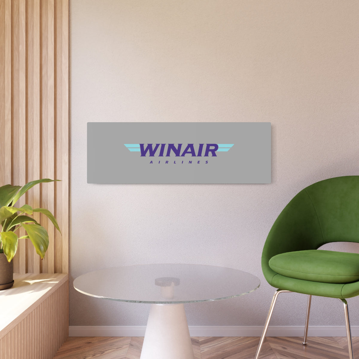 WinAir Airlines Metal Sign