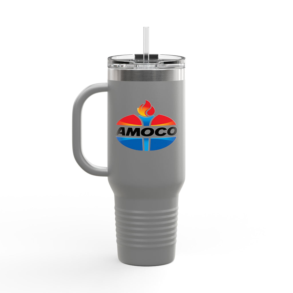 Amoco 40oz Insulated Travel Mug Stainless Tumbler