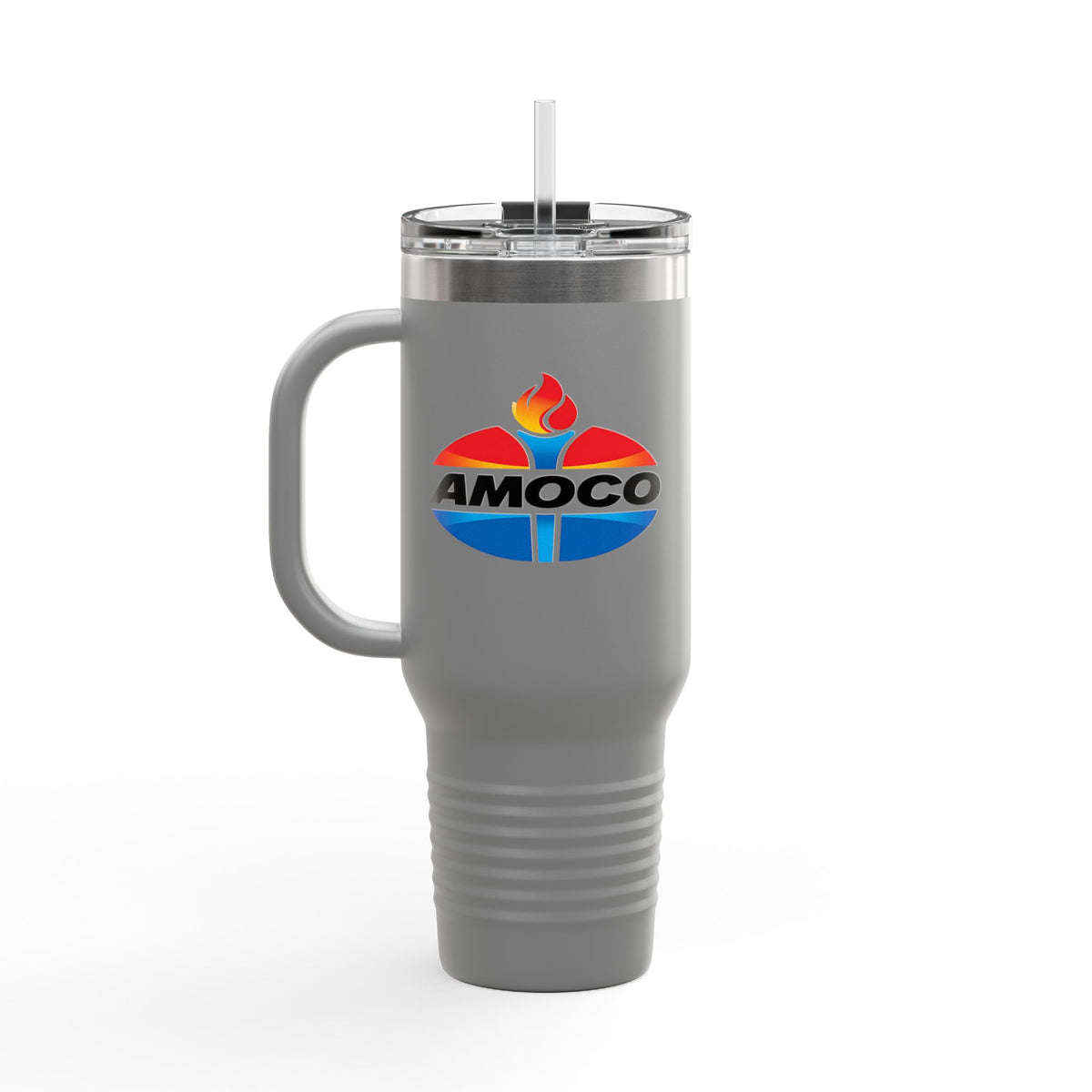 Amoco 40oz Insulated Travel Mug Stainless Tumbler