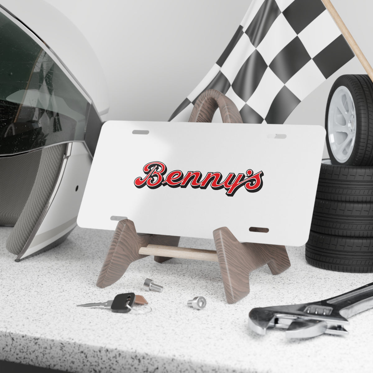 Benny's Vanity License Plate